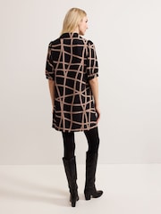 Phase Eight Natural Darlia Ribbon Tunic Dress - Image 2 of 7