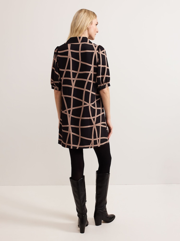 Phase Eight Natural Darlia Ribbon Tunic Dress - Image 2 of 7