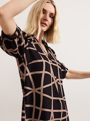 Phase Eight Natural Darlia Ribbon Tunic Dress - Image 6 of 7