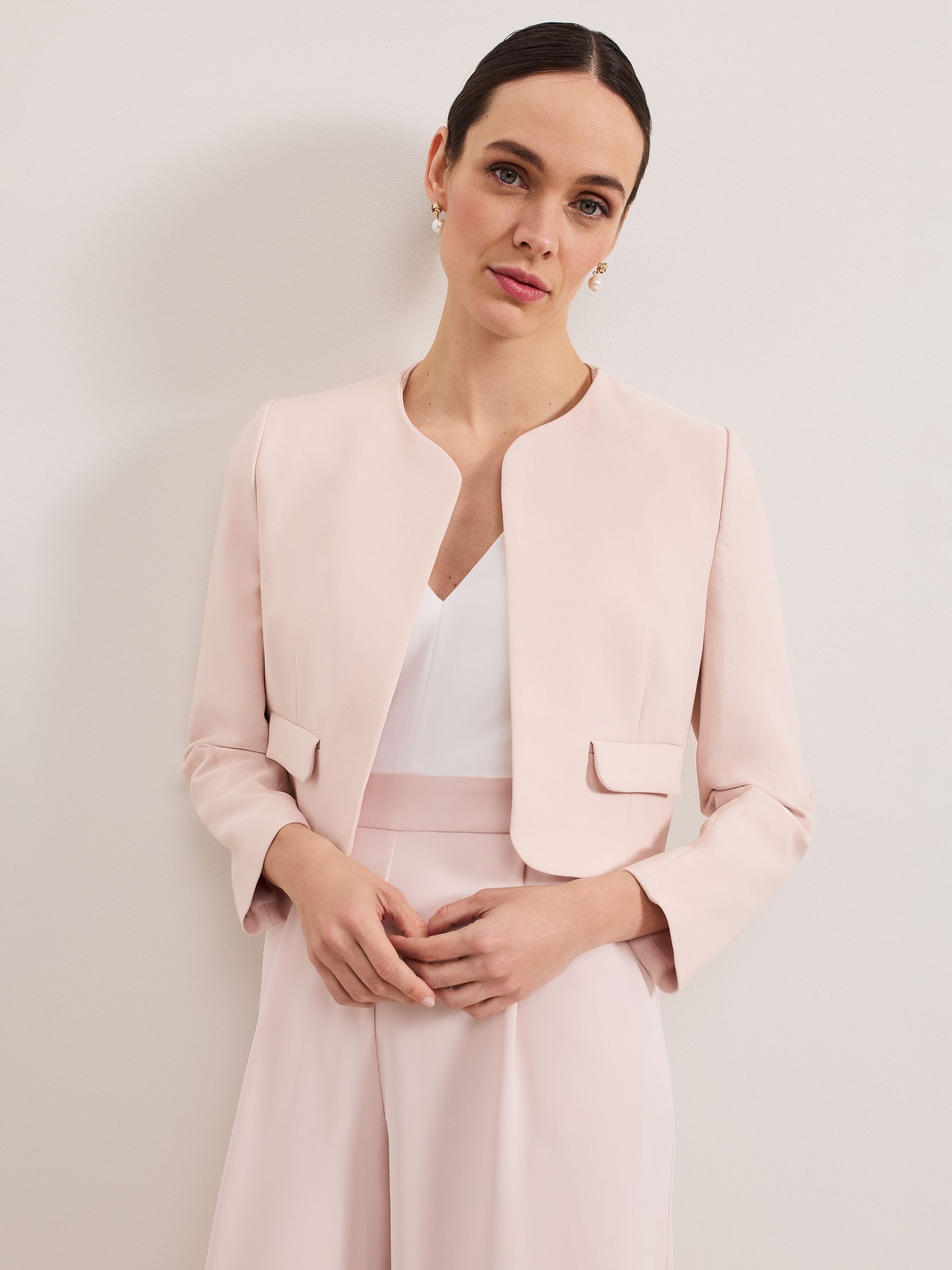 Buy Phase Eight Nude Emma Pocket Detail Jacket from the Next