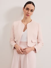Phase Eight Nude Emma Pocket Detail Jacket - Image 1 of 5