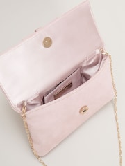 Phase Eight Pink Grosgrain Bow Clutch Bag - Image 4 of 7