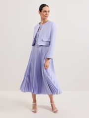 Phase Eight Blue Emma Pocket Detail Jacket - Image 3 of 5