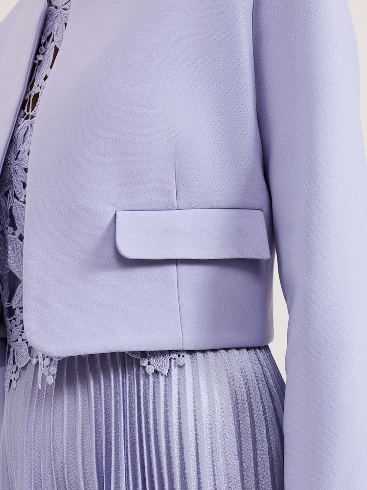Phase Eight Blue Emma Pocket Detail Jacket - Image 4 of 5