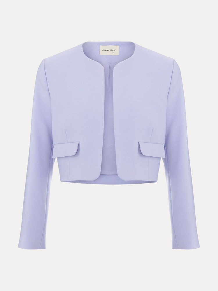 Phase Eight Blue Emma Pocket Detail Jacket - Image 5 of 5
