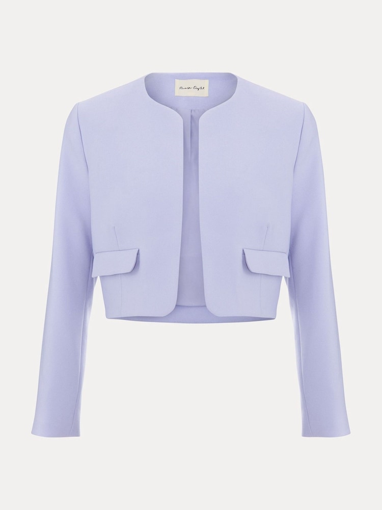 Phase Eight Blue Petite Emma Pocket Detail Jacket - Image 6 of 6