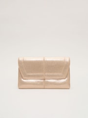 Phase Eight Natural Stitch Square Clutch Bag - Image 1 of 7