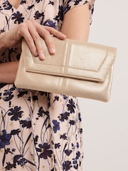 Phase Eight Natural Stitch Square Clutch Bag - Image 7 of 7