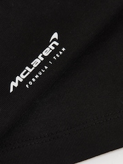 Reiss Black Melbourne Unisex Fit McLaren F1 Team Melbourne T-Shirt - Image 7 of 8