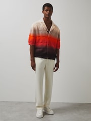 Reiss Multi Pacific McLaren F1 Team Towelling Logo Shirt - Image 3 of 10
