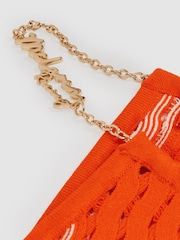 Reiss Papaya Orange Rena Dress - Image 6 of 7