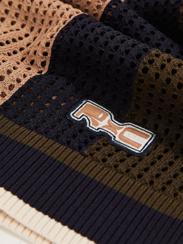 Reiss Refresh Reiss | Ché Crochet Colour-Block Shorts - Imagen 5 de 5 Reiss Refresh Reiss | Ché Crochet Colour-Block Shorts - Imagen 5 de 5