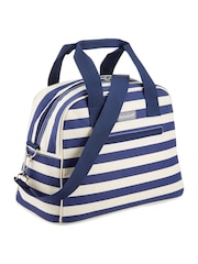 Kitchencraft Blue Insulated Striped Lunch Cool Bag with Strap - Image 6 of 6