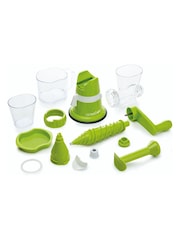 Kitchencraft Green Manual Masticating Vegetable and Fruit Juicer - Image 3 of 5