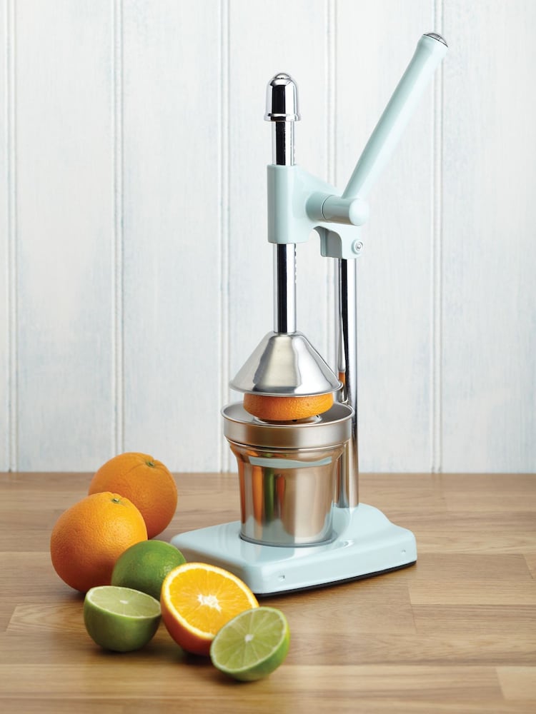 Kitchencraft Blue Vintage Heavy Duty Juicer Durable - Image 1 of 5