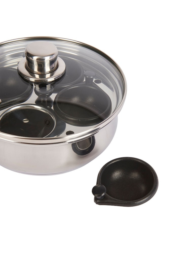 Кастрюля из нержавеющей стали с антипригарным покрытием Kitchencraft 4 - Изображение 1 из 4 Кастрюля из нержавеющей стали с антипригарным покрытием Kitchencraft 4 - Изображение 1 из 4