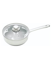 مقلاة من الستانلس ستيل غير لاصقة سعة 4 بيضات من Kitchencraft - Image 5 of 5