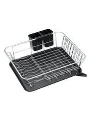 Kitchencraft Assorted Chrome Metal Dish Drainer with Drip Tray - Image 2 of 5