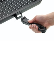 Kitchencraft Black Universal Stainless Steel Non Stick Oven Grill Pan - Image 3 of 4