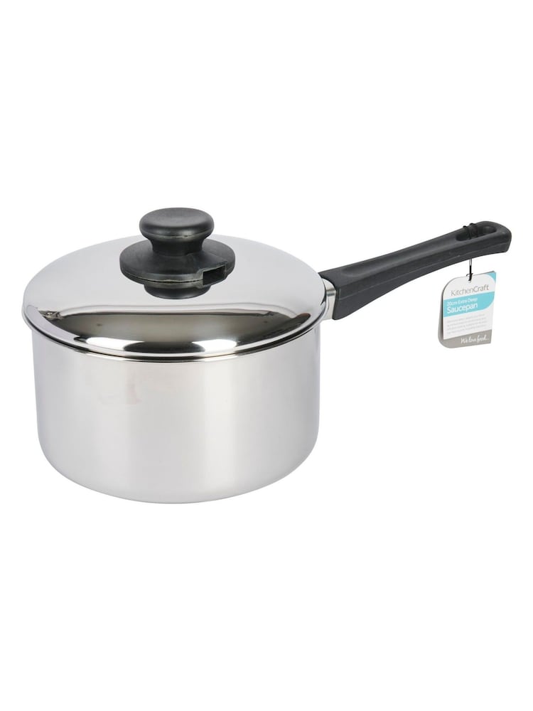 Cacerola grande y profunda de inducción con tapa de KitchenCraft - Imagen 4 de 4 Cacerola grande y profunda de inducción con tapa de KitchenCraft - Imagen 4 de 4