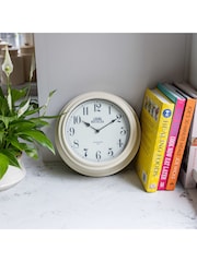 Kitchencraft Cream Antique Wall Clock Nostalgia Style - Image 1 of 5