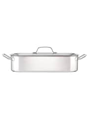 Kitchencraft Silver Small Stainless Steel Fish Poacher Pan - Image 3 of 4