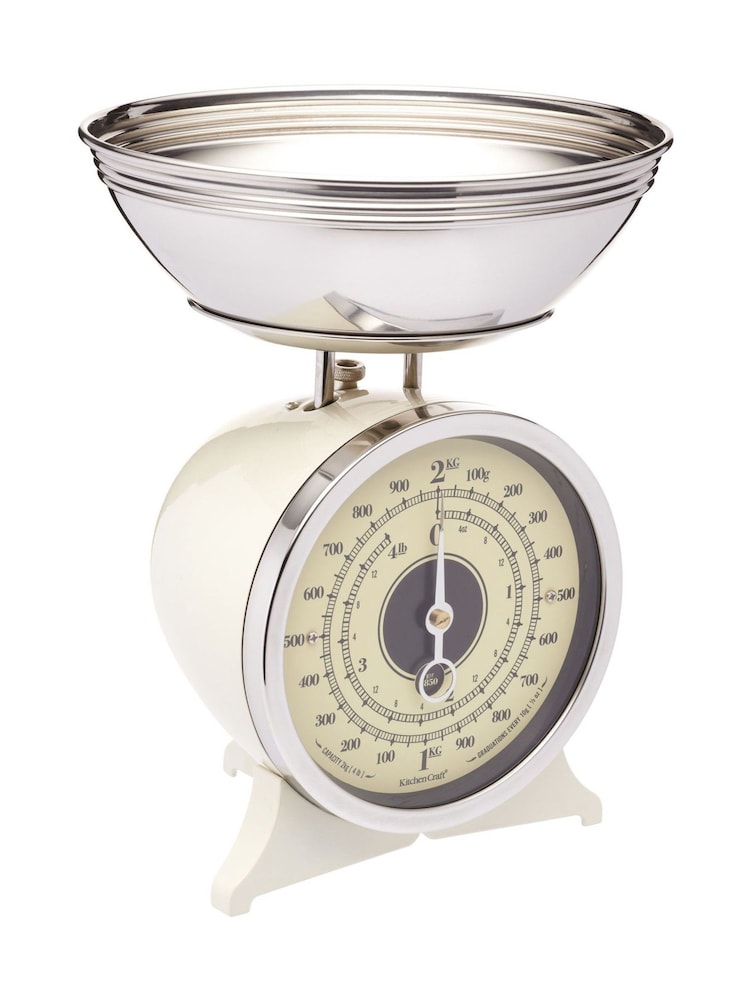 Kitchencraft Vintage Style Mechanical Kitchen Scale with Bowl - Bild 2 von 4