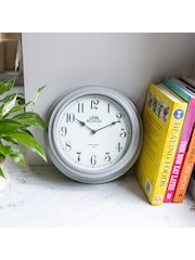 Kitchencraft Grey French Wall Clock Nostalgia Style - Image 1 of 4