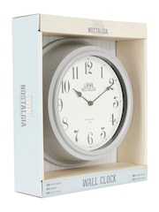 Kitchencraft Grey French Wall Clock Nostalgia Style - Image 4 of 4