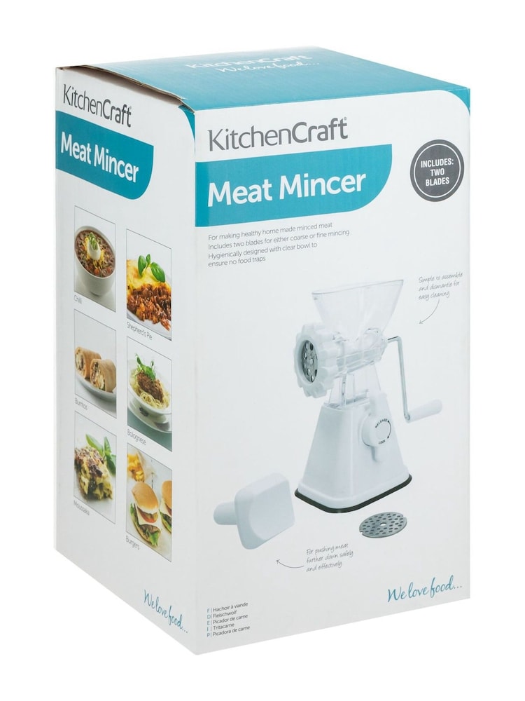 Kitchencraft Heavy-Duty Manual Meat Grinder Machine - Imagem 4 de 4