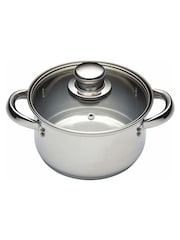 Kitchencraft Silver Stainless Steel Three Tier Compact Steamer - Image 3 of 6