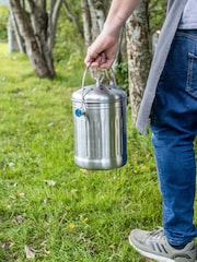 Kitchencraft Silver Stainless Steel Small Kitchen Compost Bin - Image 5 of 6
