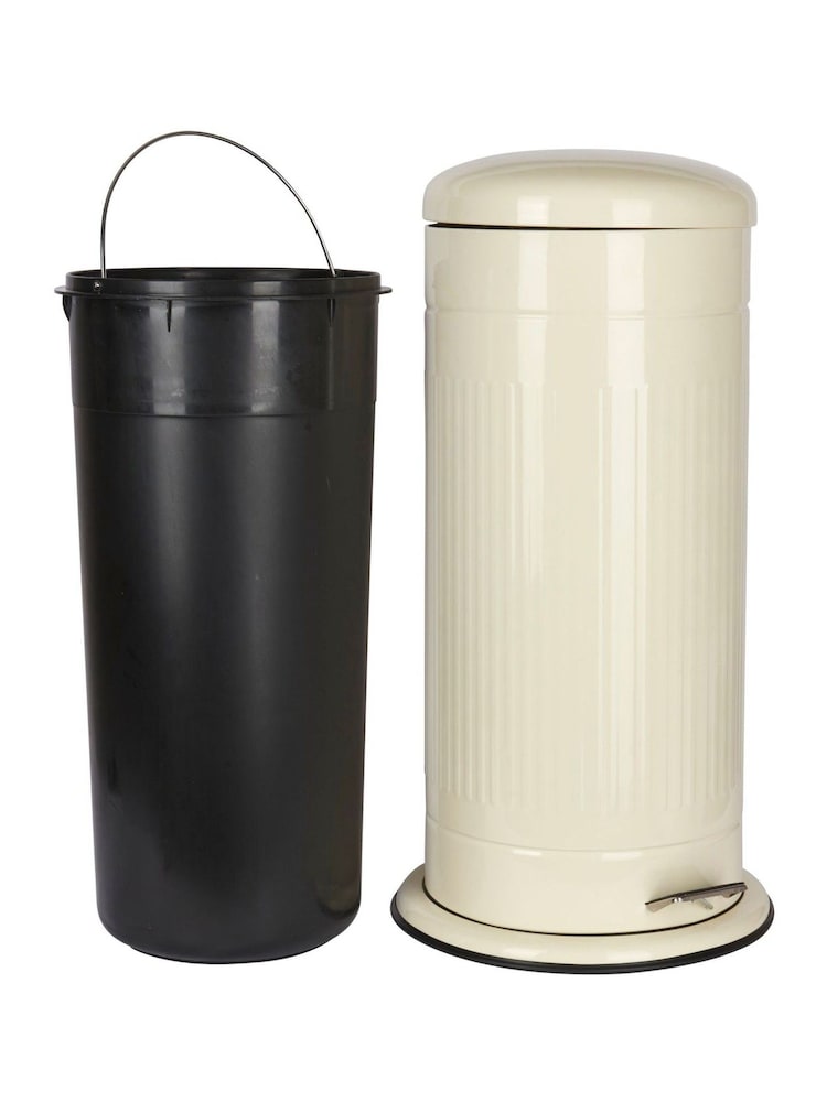 Kitchencraft Cream Antique Pedal Bin - Image 4 of 4