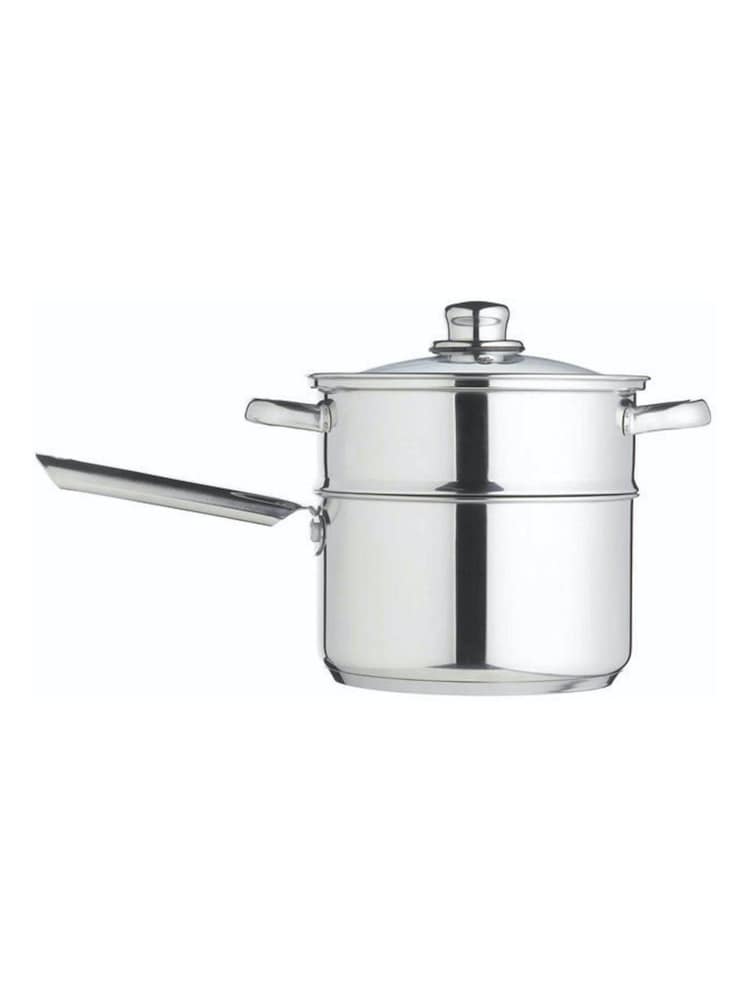 Kitchencraft Silver Universal Stainless Steel Saucepan Steamer Insert - Image 3 of 6