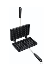 Kitchencraft Assorted Non Stick Metal Double Stovetop Waffle Maker - Image 3 of 6