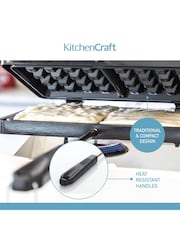 Kitchencraft Assorted Non Stick Metal Double Stovetop Waffle Maker - Image 5 of 6