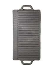 Kitchencraft Grey 2-Sided Induction Griddle Plate Cast Iron Pan - Image 2 of 5