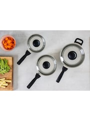 Kitchencraft Silver Extra-Deep Medium Induction Hob Saucepan with Lid - Image 5 of 5