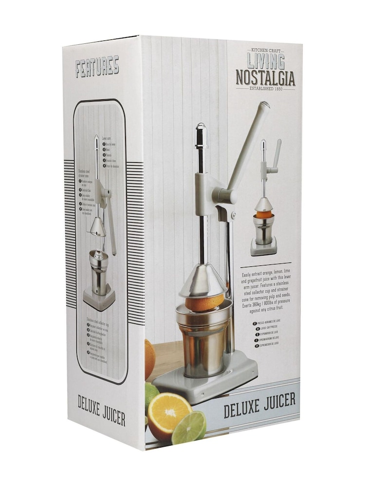 Kitchencraft Grey French Heavy Duty Juicer Nostalgia - Image 4 of 4
