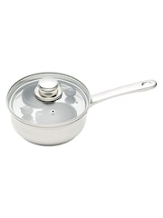 Kitchencraft Silver Non-Stick Stainless Steel 2 Egg Poacher Pan - Image 4 of 5