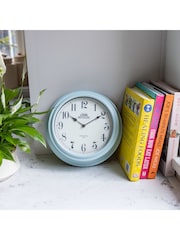 Kitchencraft Blue Vintage Wall Clock Nostalgia Style - Image 1 of 6