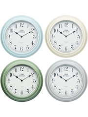 Kitchencraft Blue Vintage Wall Clock Nostalgia Style - Image 4 of 6