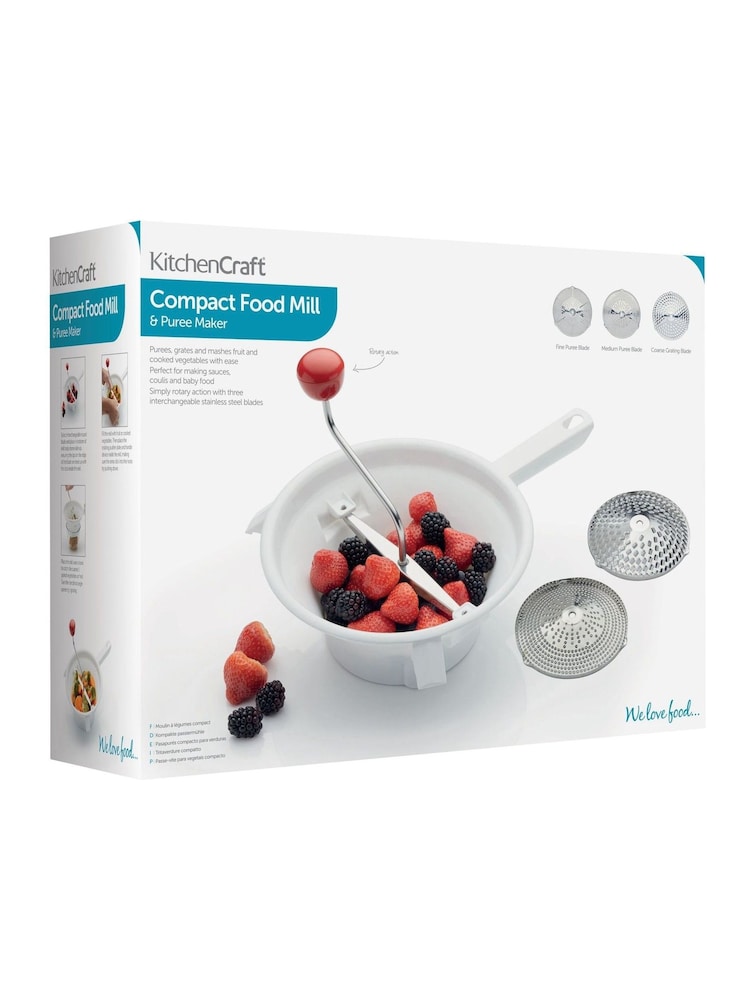 مطحنة طعام يدوية دوارة من Kitchencraft - صورة 5 من 5 مطحنة طعام يدوية دوارة من Kitchencraft - صورة 5 من 5