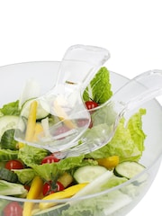 Kitchencraft Plastic Iced Salad Bowl with Servers - Bild 1 von 5