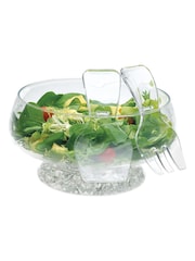 Kitchencraft Plastic Iced Salad Bowl with Servers - Bild 2 von 5
