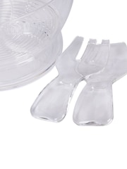 Kitchencraft Plastic Iced Salad Bowl with Servers - Bild 4 von 5