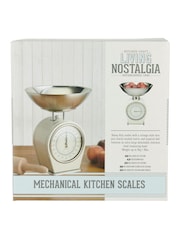 Kitchencraft Cream Vintage Style Mechanical Kitchen Scale with Bowl - Image 6 of 6
