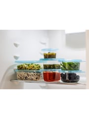 Kitchencraft Clear Plastic Reusable Meal Prep Container Set - Image 5 of 7