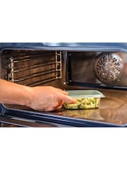 Kitchencraft Clear Plastic Reusable Meal Prep Container Set - Image 7 of 7