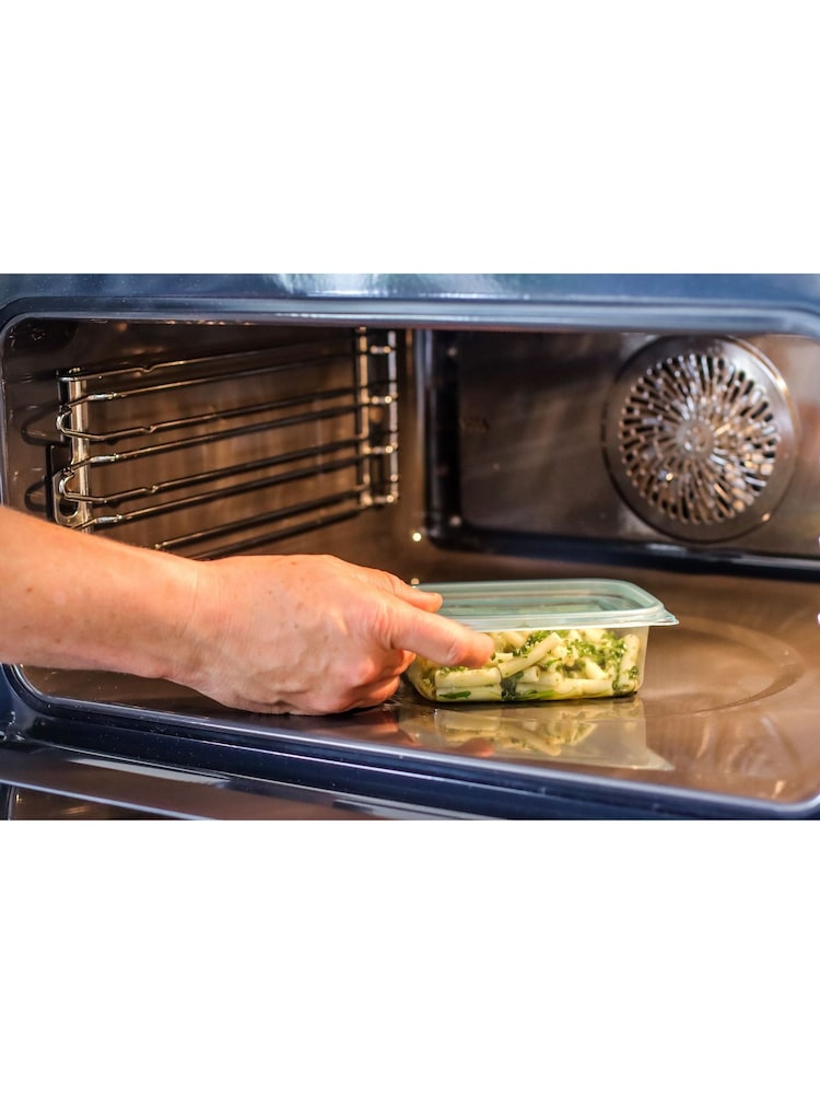 Kitchencraft Clear Plastic Reusable Meal Prep Container Set - Image 7 of 7